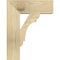 Ekena Millwork Olympic Block Rough Sawn Bracket, Douglas Fir, 4"W x 14"D x 18"H BKT04X14X18OLY05RDF - alternate 2